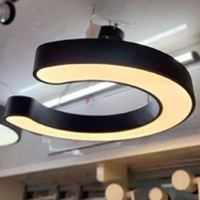 C-Type Ring Light Led Pendant